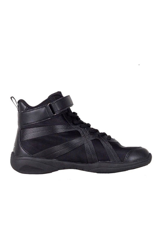 Rebel Athletic Renegade Youth Blackout Shoes lateral view