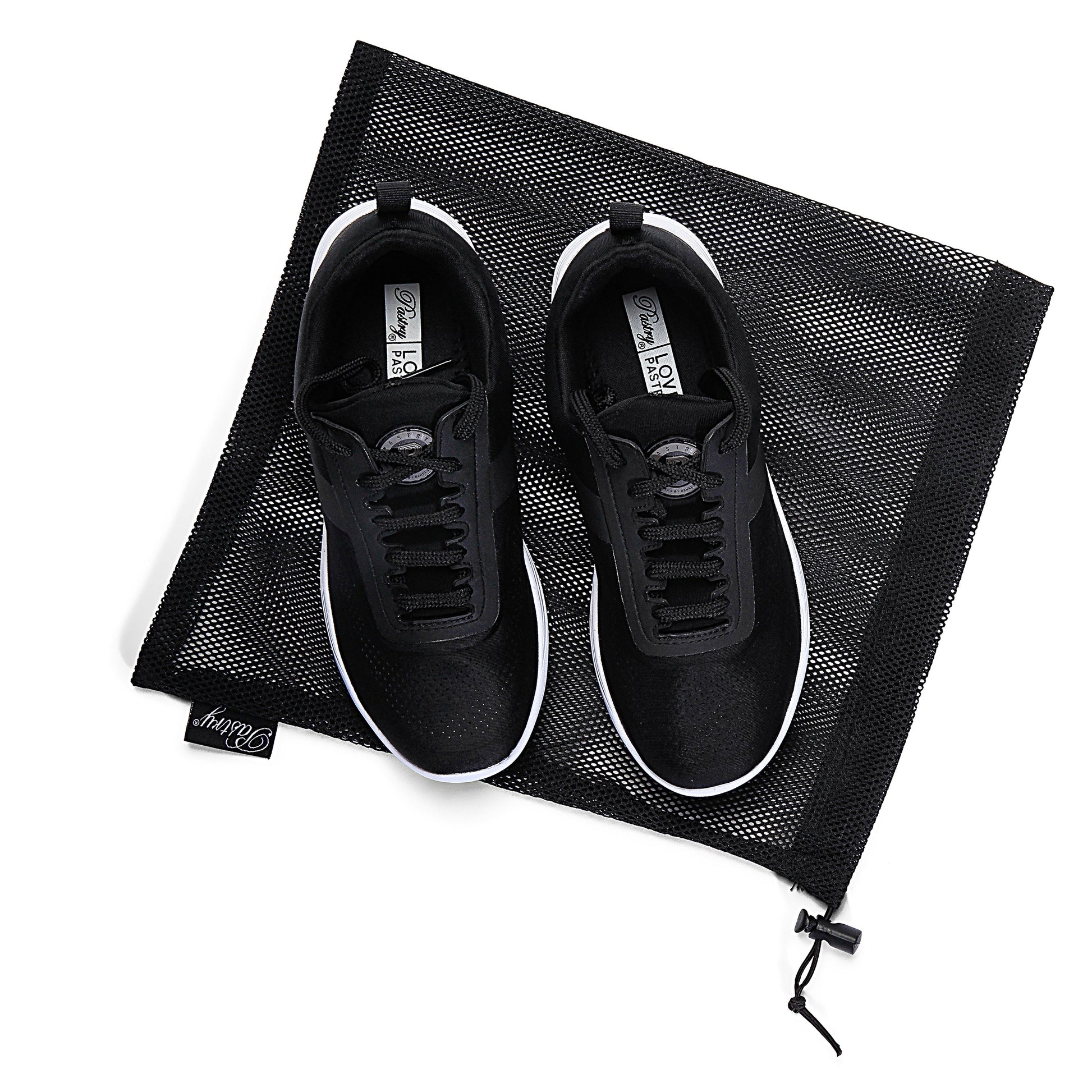 Pair of Pastry Adult Studio Trainer Women's Sneaker in Black/White