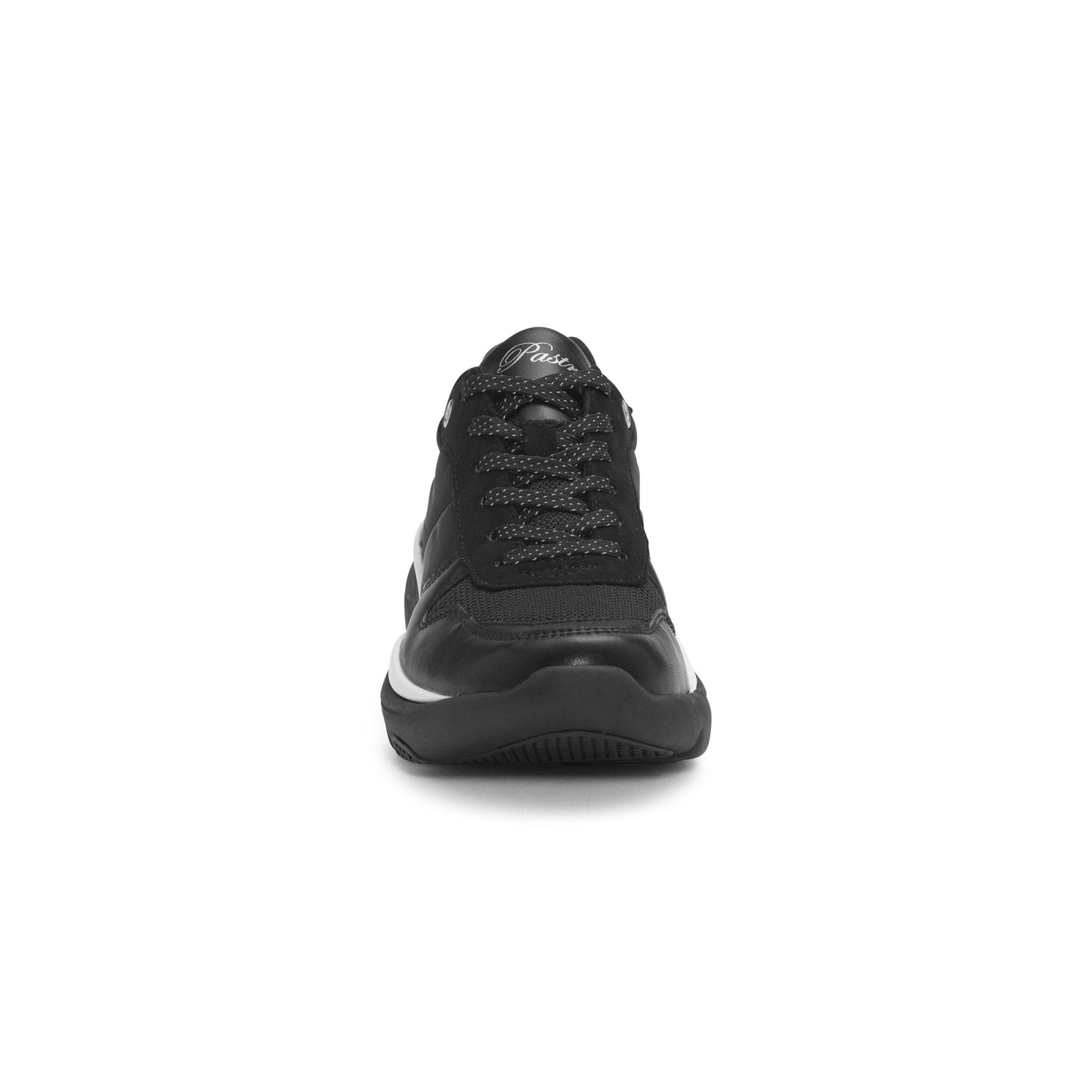 Pastry Adult Women's Carla Sneaker in Black/White front view