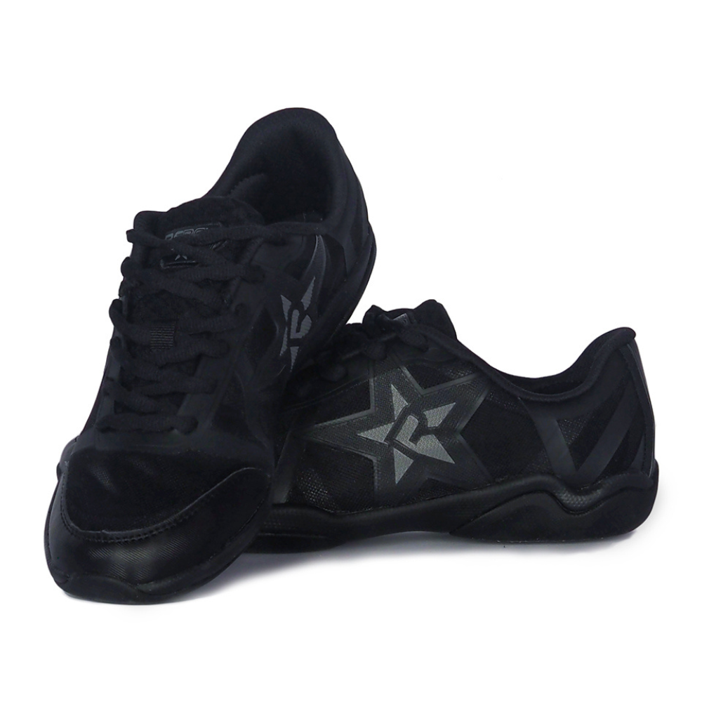 Pair of Rebel Athletic Ruthless Youth Black Shoes