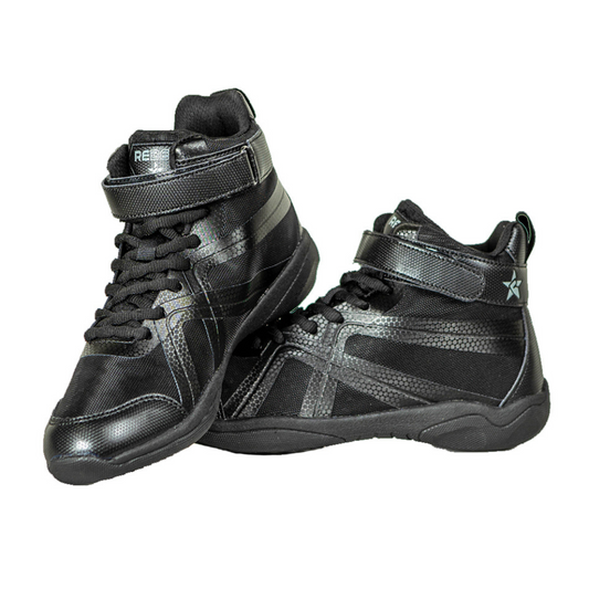 Pair of Rebel Athletic Renegade Youth Blackout Shoes