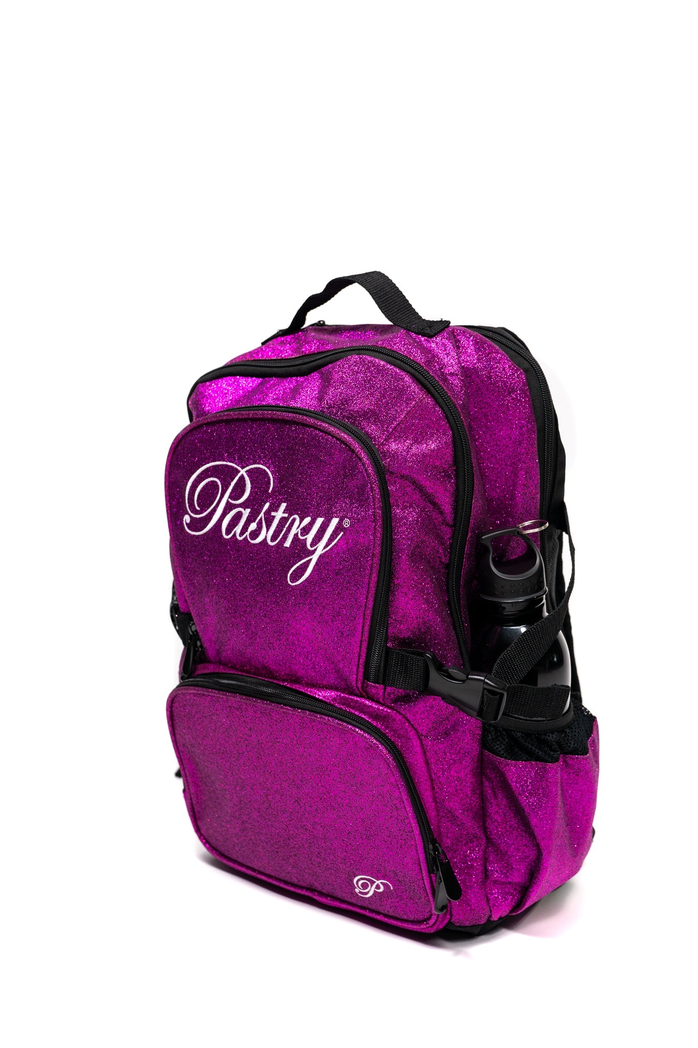 Pastry Backpack Glitter Hot Pink with tumbler