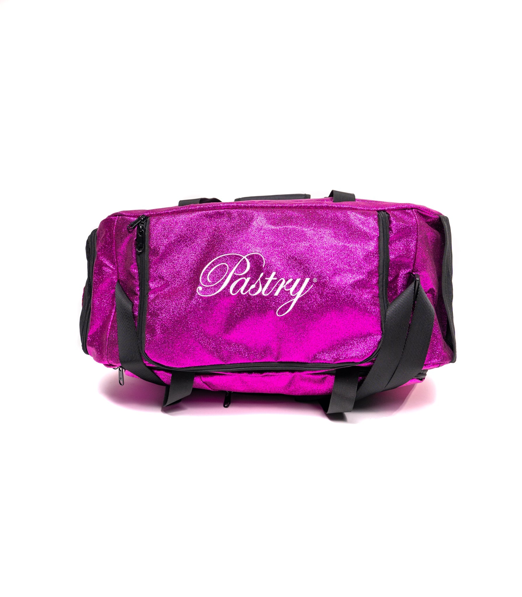Pastry Duffle Bag Glitter Hot Pink