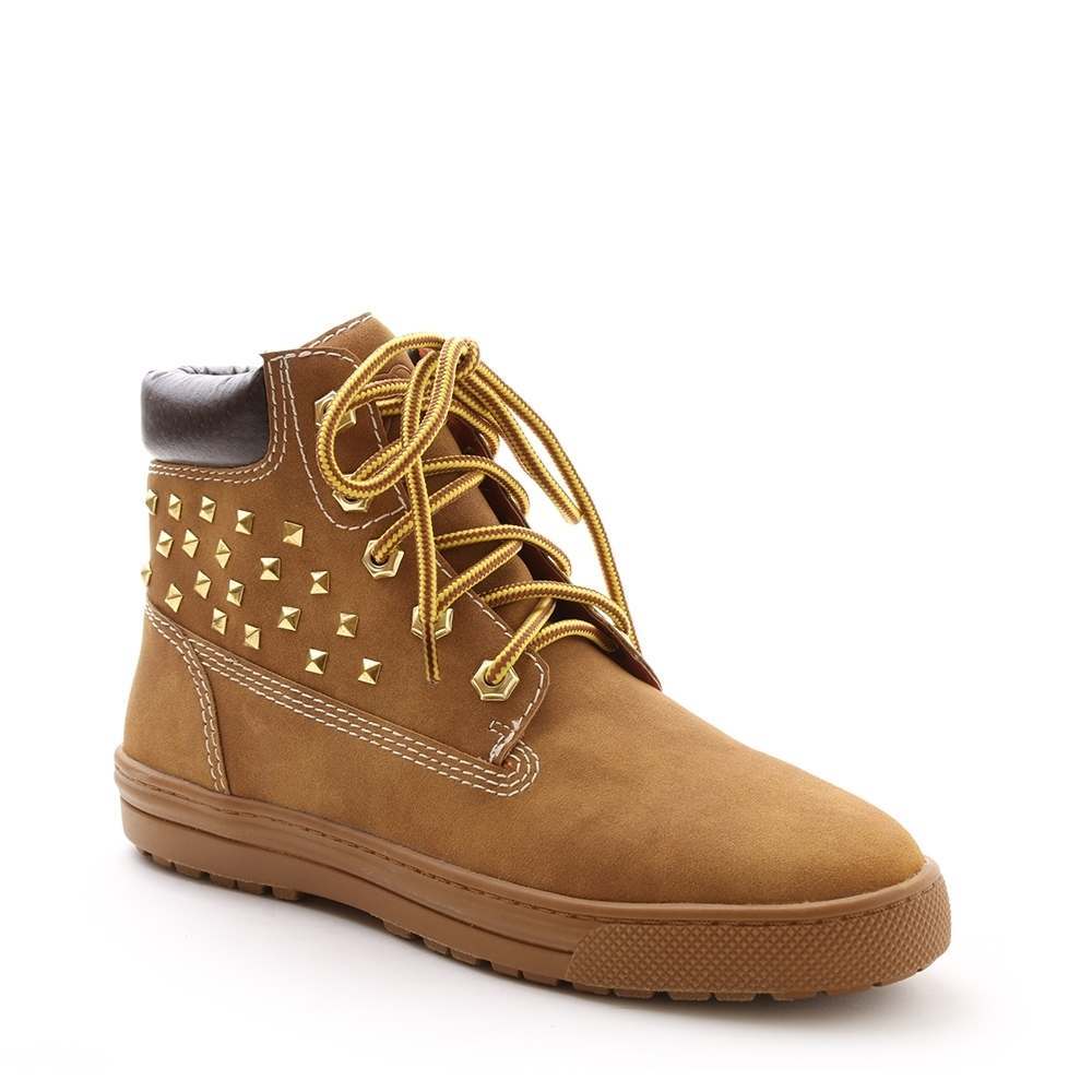 Pastry Adult Women's Sneaker Butter Boot in Wheat in 3 quarter view