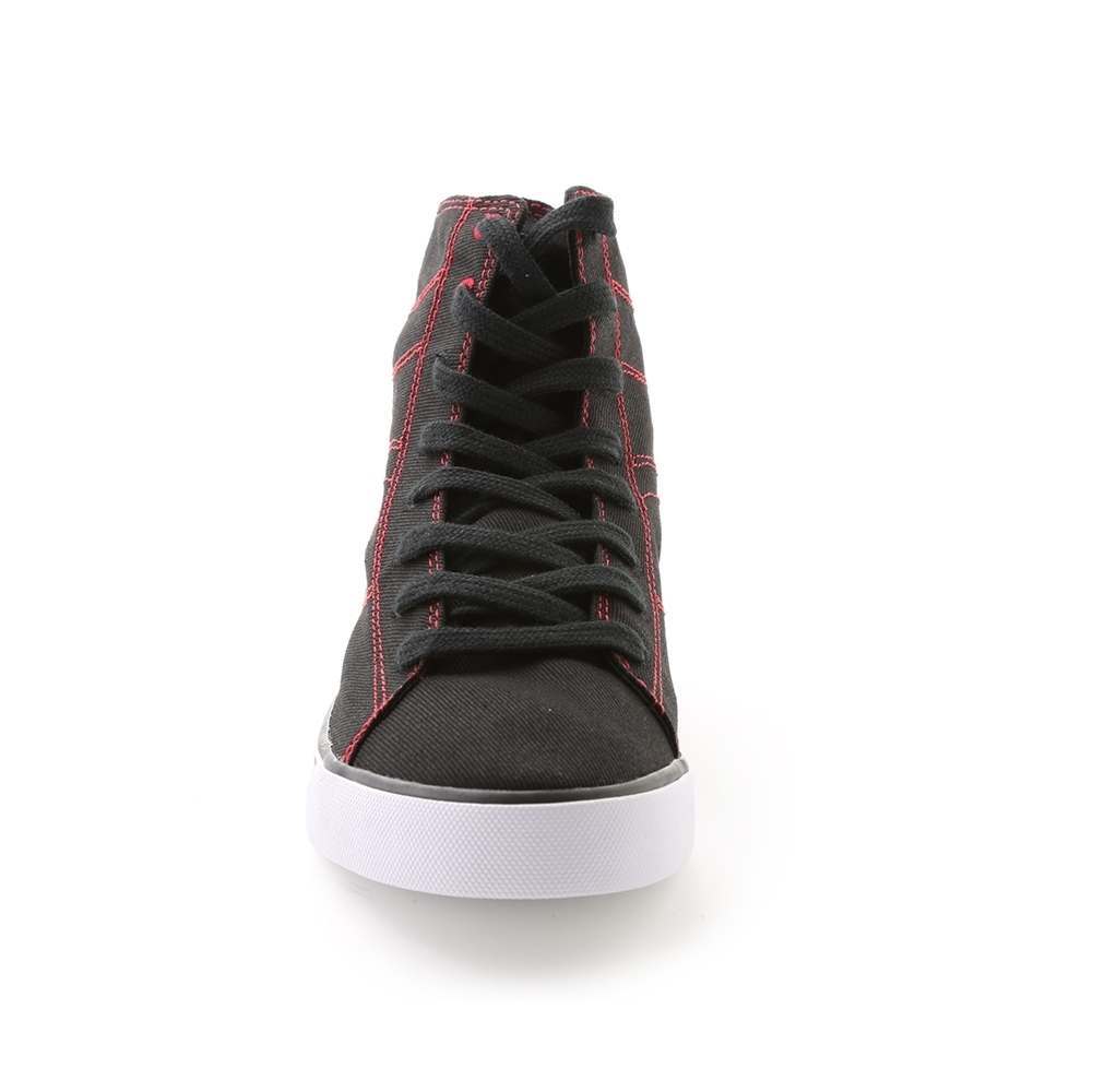 Pastry Cassatta Adult Womens Sneaker in Black/Red front view
