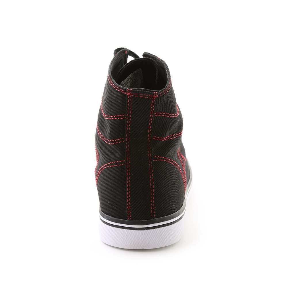 Pastry Cassatta Adult Womens Sneaker in Black/Red back view