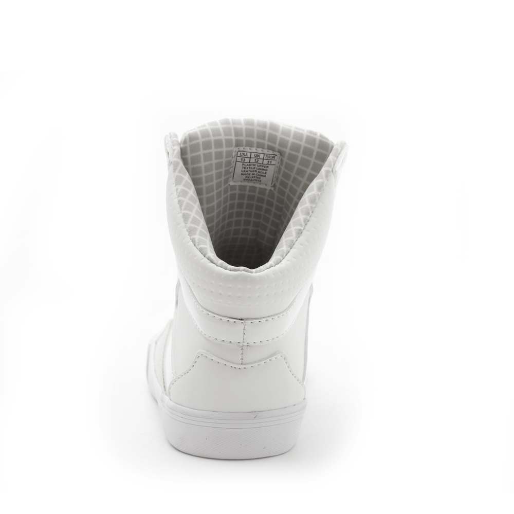 Pastry Pop Tart Grid Youth Sneaker in White back view