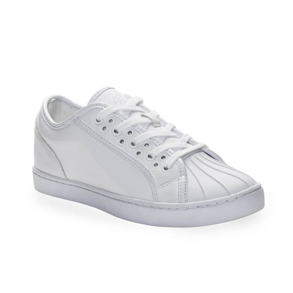 Pastry Paris Praline Adult Womens Sneaker in White in 3 quarter view