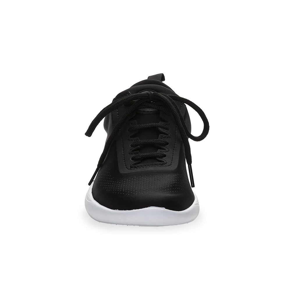 Pastry Adult Studio Trainer Women's Sneaker in Black/White front view
