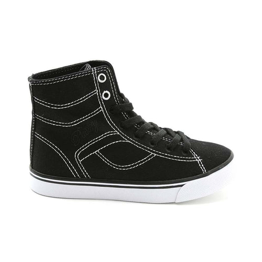 Pastry Cassatta Youth Sneaker in Black/White lateral view