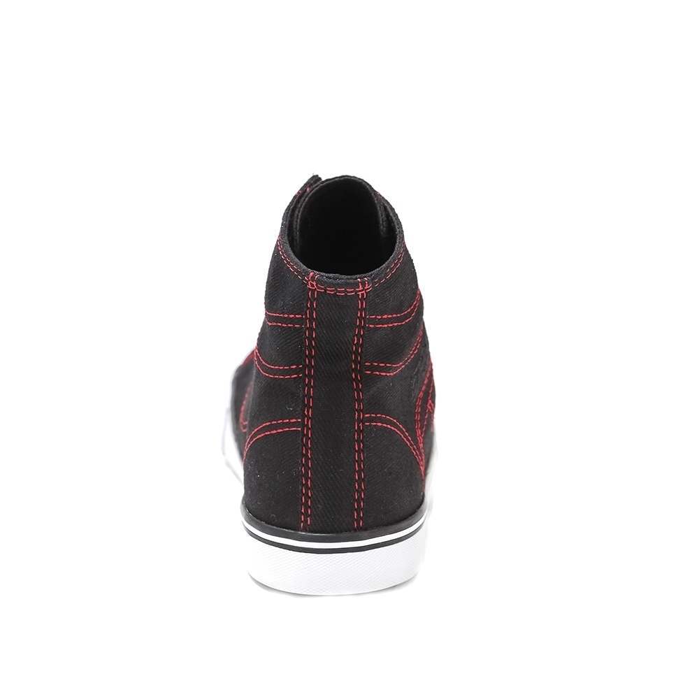 Pastry Cassatta Youth Sneaker in Black/Red back view