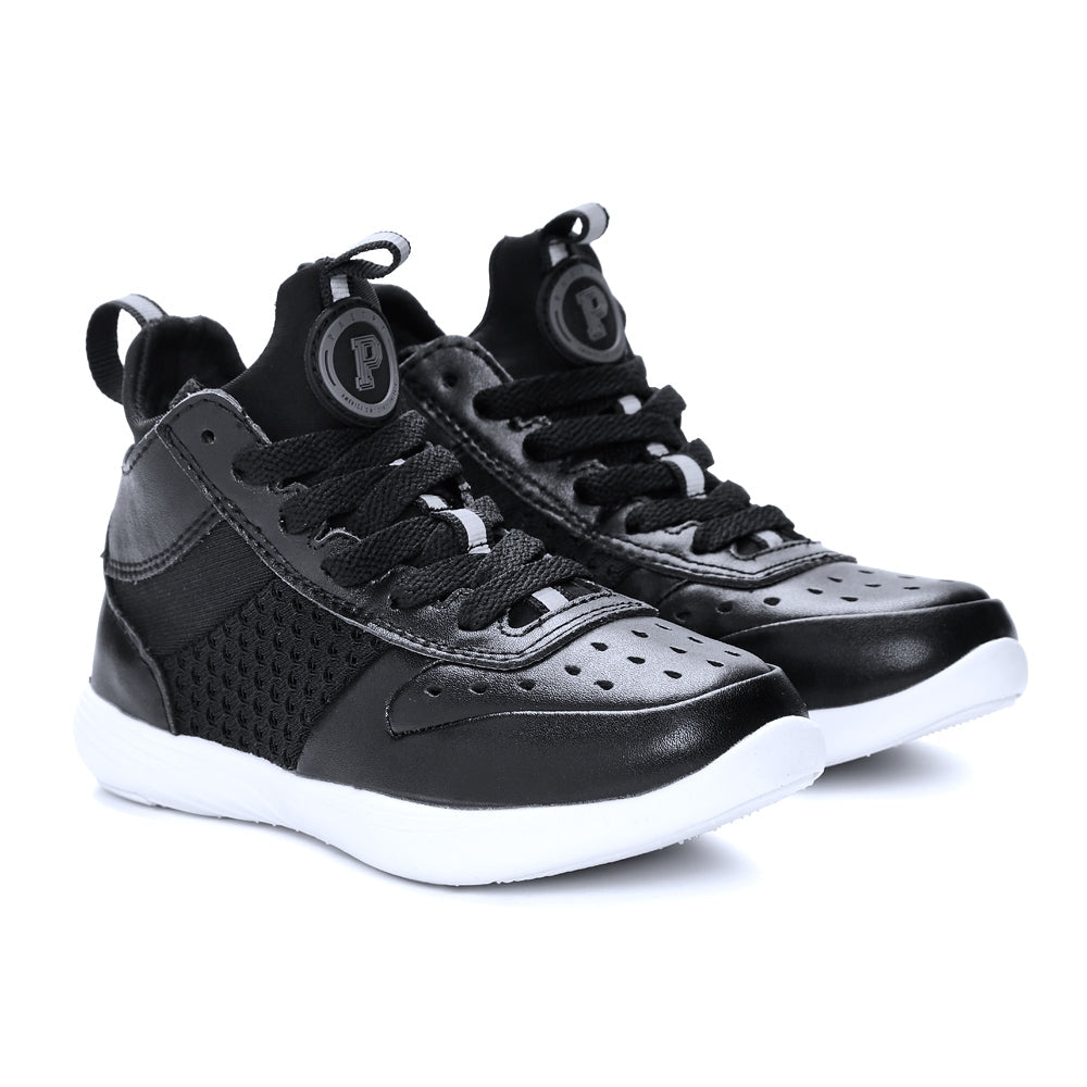 Pastry Ultimate Hip Hop Youth Sneaker in Black/White