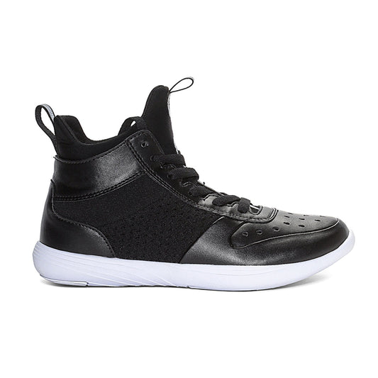 Pastry Ultimate Hip Hop Adult Women's Sneaker in Black/White lateral view